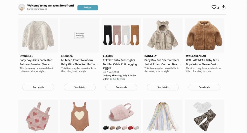 Amazon Influencer Program vs Affiliate Program (Amazon storefront)